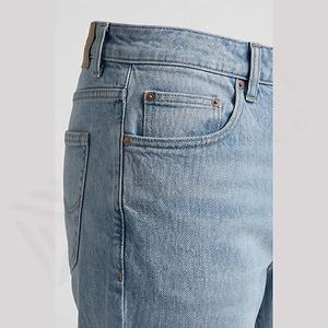 Jeans en denim 2025 pour hommes, pantalon slim, jeans skinny pour hommes, pantalon pour homme, vente en gros d'usine, respirant, droit, service OEM - Product Image 5