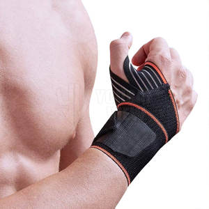 สายรัดข้อมือยกน้ำหนักปรับได้โลโก้ออกแบบได้ตามต้องการ - Product Image 5