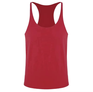 Hauts courts à broderie sans manches pour femmes haut de gamme à bas prix débardeur côtelé blanc ajusté pour salle de sport personnalisable OEM - Product Image 2