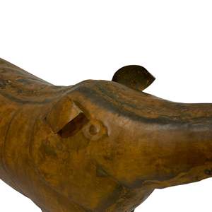 Figurine d'animal rustique en fer forgé faite à la main pour la décoration intérieure - Product Image 3