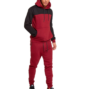 Lightweight Fleece Oversized Winter Tracksuit for Men Hooded Drawstring Closure Plus Size Straight <b>Leg</b> Sweatsuits Hoodie Set - Product Image 1