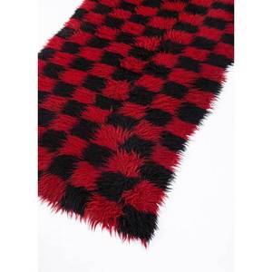 Tapis en laine noués à la main Acar Rouge & Orange Pae-132 Grand format 9x12 pour salon et décoration de couloir pour adolescents - Product Image 2