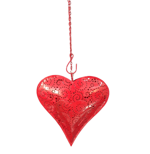 Noël décoratif fer suspendu T Lite support rouge PC nouveau Design pour salon et décoration de noël à la main - Product Image 5