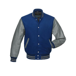 Veste de baseball universitaire de style unique à la mode grande taille vestes pour hommes Patch vierge et veste de collage brodé en 3D - Product Image 2