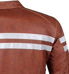 Chaqueta de Cuero de Oveja Genuino Personalizada para Hombre, Nuevo Estilo, a la Moda, Impermeable, Ecológica, Estilo Urbano, Directo de Fábrica - Product Image 5