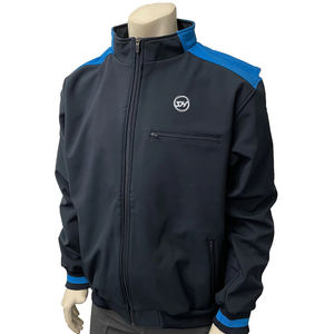 SHH 100% gestion de l'humidité Performance confort maille tissu juge-arbitre chemise assortie côtes tricot cols et poignets garnitures combinaisons - Product Image 3