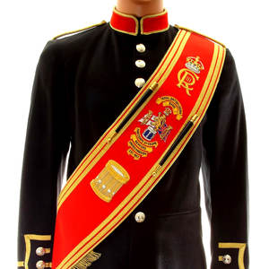 สายสะพายบัลดริก ปักมือ สำหรับพิธีการ คุณภาพสูง ออกแบบตามสั่ง - Product Image 3