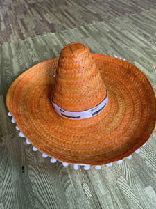 Vibrant Mexican <b>Sombrero</b> Hat Embroidered Floral Motifs Lightweight Foldable Storage Stylish Versatility Breathable Delight - Product Image 3