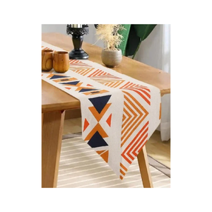 Chemin de table de luxe tissé à la main en coton violet 100% 280 GSM, tissage sergé, certifié OEKO-TEX, durable, lavable, qualité export - Product Image 5