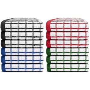 Toalla de cocina de golf Paños de limpieza de algodón de la India para platos Toalla de plato - Product Image 2