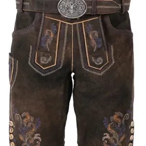 Femmes traditionnelles de haute qualité kurzhose trachten lederhosen-short oktoberfest-bavarois 2023 - Product Image 1