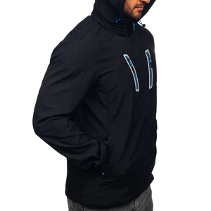 Veste Softshell de randonnée imperméable d'extérieur Veste softshell zippée coupe-vent respirante de qualité supérieure - Product Image 3