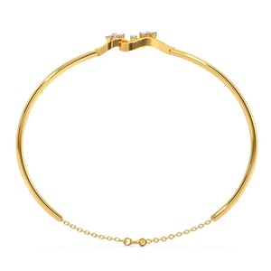 VS1 Clarity F Color Pulsera 14K Gold Lab Grown Diamond Jewelry para Mujeres para la fabricación de joyas - Product Image 2