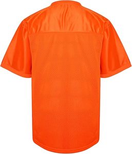 Maillot de football américain personnalisé sublimé 100% polyester chemise courte respirante en maille à séchage rapide grande taille imprimé été - Product Image 2