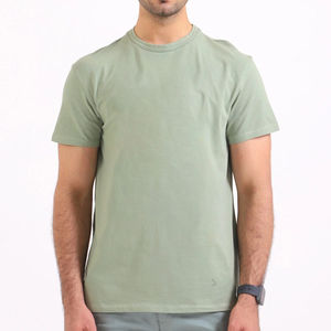 Camiseta de hombre de alta calidad Premium 100% algodón pesado al por mayor Plain in Bulk camiseta para hombre - Product Image 1