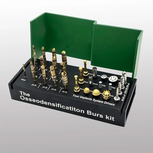 Taladros de Implante Dental para Oseodensificación, Kit de Taladros de Elevación de Senos Maxilares, Herramienta Quirúrgica de Laboratorio de Dentista, 29 Unidades - Product Image 2