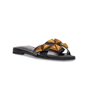 Pantoufles de sport formelles noires FR8067 - Product Image 2