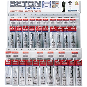 Set di Punte da Trapano Alpen per Calcestruzzo, 97 Pezzi - Product Image 1