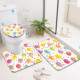 Ensemble de tapis de salle de bain imprimés sur mesure pour salle de bain, rideau de douche antidérapant, tapis de bain - Product Image 3