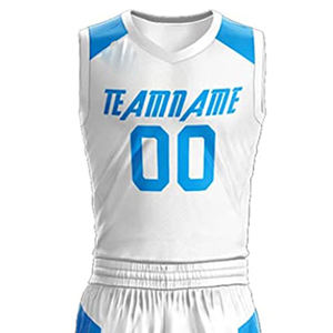 Conjuntos de uniformes de baloncesto para jóvenes personalizados, Camiseta reversible con diseño impreso de talla grande, uniformes de tu equipo - Product Image 2