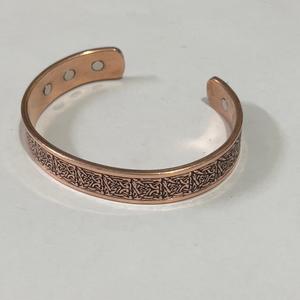 Pulsera de cobre puro vintage personalizable para hombres y mujeres Precio bajo de fábrica Regalo de novedad Estilo vintage - Product Image 4