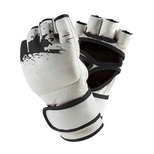 ถุงมือฝึกซ้อมต่อสู้แบบครึ่งนิ้ว ทำจากหนัง PU ระบายอากาศได้ดี พร้อมการป้องกันแบบซับลิเมชั่น สำหรับการฝึกซ้อม MMA - Product Image 6