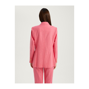 Women's Casual <b>Waterproof</b> Suit Set <b>Jacket</b> in Cotton-Viscose Blend High Quality - Product Image 6