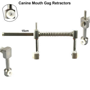 Juego de Abrebocas Canino Veterinario Manual de Acero Inoxidable, Retractores Dentales y de Cirugía Oral Duraderos, Certificados por MOL para Perros y Gatos - Product Image 6