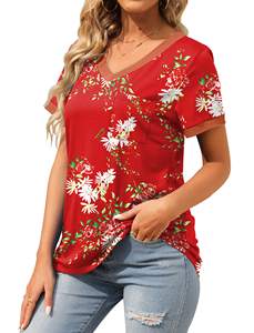 Vêtements pour femmes de haute qualité chemises pour femmes en gros à manches courtes mode unisexe t-shirts col rond sublimation femmes t-shirt - Product Image 6