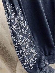 Sudadera con Capucha de Alta Calidad para Hombre, Talla Grande, Felpa Sólida, 100% Poliéster, Transpirable, Otoño, Manga Larga, Cuello Redondo, Informal - Product Image 3
