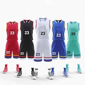 Usine de fabrication d'uniformes de basket-ball personnalisés de qualité supérieure, vente en gros, avec tissu doux et confortable, faible MOQ et design d'équipe de haute qualité - Product Image 3