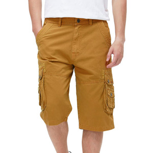 Pantalones cortos Cargo de secado rápido para uso diario, pantalones cortos transpirables para exteriores de Color sólido a la moda informal de verano clásico para hombres - Product Image 4