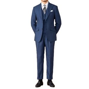 Traje de 3 piezas Slim Fit Business Formal Casual Trajes Oficina Trabajo Fiesta Boda Abrigo de lujo Pantalón Traje de hombre 2026 - Product Image 1