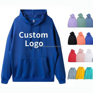 Sudadera con capucha personalizada con logo impreso, sudadera informal de camuflaje, chándal unisex de forro polar, bordado, al por mayor, de peso pesado, lisa, para hombre - Product Image 1