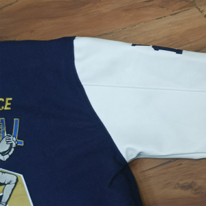 แจ็กเก็ตทีมโรงเรียนสำหรับผู้ชายขนาดพลัสไซส์เสื้อแจ็คเก็ตทีมมหาวิทยาลัยแบบกระดุมเต็มคอสั่งโลโก้ได้ตามต้องการ - Product Image 4