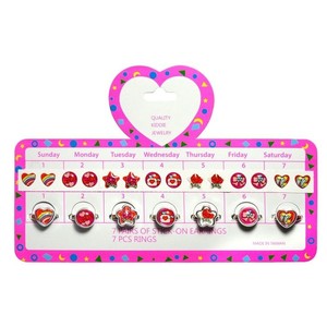 Juguetes Populares para Niños, Lindos Anillos de Moda Infantil con Personalidad, Adhesivos de Mariposas y Rosas de Material Sintético PP con Láser - Product Image 3