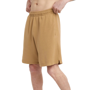 Short de survêtement en coton pour hommes avec poches Athlétique Fitness Casual Loose Joggers Sportswear Running Gym Fitness Shorts pour hommes - Product Image 1