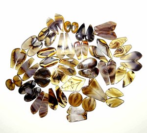 Piedra Preciosa de Ágata de Montana Más Vendida, Piedra Genuina con Patrones Únicos para Joyería Hecha a Mano, Disponible a Buen Precio - Product Image 1