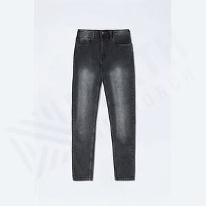 Pantalones Vaqueros de Mezclilla de Algodón Sólido de Invierno de Alta Calidad para Hombre, Ropa de Exterior, Color y Talla Personalizados, Pantalones Hechos a Medida de Primera Calidad - Product Image 1