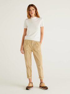 Pantalon chino pour homme, coupe droite mi-longue, style hip-hop, sur mesure, vente en gros, extensible, doux, respirant, crayon, 100% coton polyester - Product Image 3