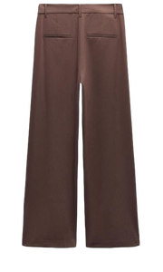 Pantalones Marrones de Calidad de Exportación para Mujer, para Oficina y Fiestas, Disponibles a Precio de Mayoreo, Pantalones Marrones de Proveedor Indio - Product Image 3