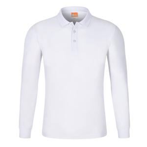 Jersey en blanco de manga larga Camiseta pesada Otoño Algodón Impresión Personalizado Peso pesado Sudaderas de alta calidad Polo Camiseta para hombres - Product Image 2