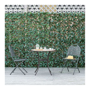 Valla Artificial <span class=keywords><strong>Shein</strong></span> para decoración de jardín, gran oferta, hojas de follaje, setos de madera, para jardín, patio - Product Image 1