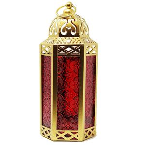 Gold Powder Coated Iron <b>Lantern</b> Classic Indian Stylish Handmade Candle Holder Top Selling Wholesale <b>Moroccan</b> <b>Lantern</b> - Product Image 1
