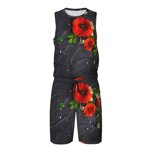 Offre Spéciale haute qualité Polyester basket-ball uniforme ensemble hommes respirant séchage rapide Bsci certifié nouveau modèle XS taille imprimé - Product Image 3
