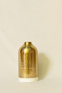 Jarrón de bambú de latón Ak, mesa de Metal con acabado dorado y mármol para decoración de mesa/sala de estar - Product Image 4