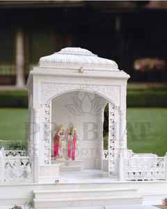 Escultura Decorativa Moderna de Radha Krishna en Mármol Semiprecioso para el Hogar, Mandir, Sala de Estar, Decoración de Villa, Regalo Espiritual, Arte - Product Image 2