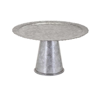 Porte-gâteau de mariage au Design moderne de luxe, métal blanc de haute qualité, gaufrage en laiton, fabriqué à la main, excellente finition personnalisée