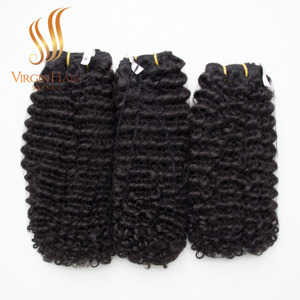 Paquets de cheveux humains vierges bouclés Vente en gros HD Closure Texture personnalisée Top Cheveux vietnamiens Couleur de cheveux naturelle Vendeur de cheveux Remy - Product Image 2