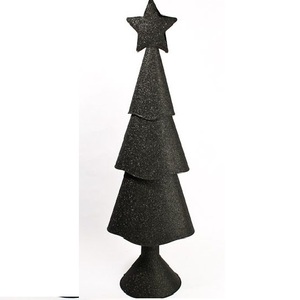 <b>Vintage</b> Metal <b>Christmas</b> <b>Tree</b> with <b>Star</b> Home Decoration Table Top Xmas <b>Tree</b> Wholesale Product - Product Image 5